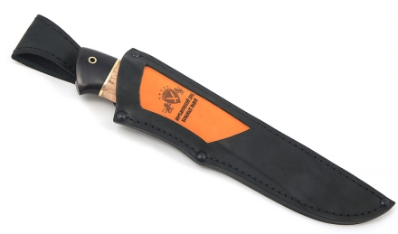 Нож Клык-2 сталь Булат, рукоять карельская береза+ черный граб Нож Клык-2 сталь Булат, рукоять карельская береза+ черный граб