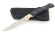 Складной нож Мексиканец, сталь Elmax, рукоять накладки карельская береза стабилизированная фиолетовая