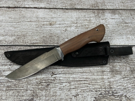 Нож Алтай сталь х12мф , рукоять кавказский орех  (распродажа)
