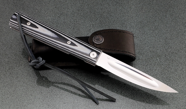 Нож складной Якут сталь Х12МФ накладки G10 