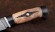 Нож Барракуда-2 сталь дамаск, рукоять черный граб карельская береза резная