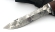 Нож Рыболов-2 сталь D2, рукоять коричневый граб