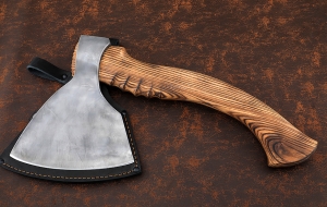 Топор-18 "Мясной" (варка металлов: углерод+ХВГ) рукоять ясень Топор-18 "Мясной" (варка металлов: углерод+ХВГ) рукоять ясень