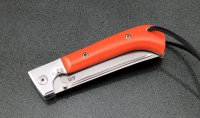 Нож складной Пчак сталь M390 накладки G10 оранжевая - Нож складной Пчак сталь M390 накладки G10 оранжевая