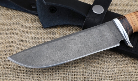 Нож Барракуда-3 сталь Х12МФ рукоять береста (NEW)