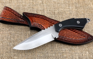 Нож Финт-4 Х12МФ акрил черный Нож Финт-4 Х12МФ акрил черный