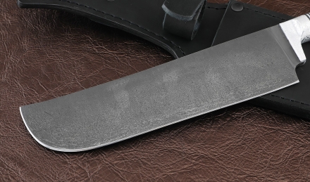 Нож Узбекский большой сталь Х12МФ, рукоять береста Нож Узбекский большой сталь Х12МФ, рукоять береста