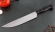 Нож Шеф №1 сталь 95Х18, рукоять коричневый акрил