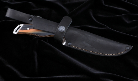 Нож №39-2 Х12МФ цельнометаллический рукоять G10 чернооранжевая Нож №39-2 Х12МФ цельнометаллический рукоять G10 чернооранжевая