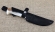 Нож Барракуда-3 сталь Х12МФ рукоять карельская береза акрил белый (NEW)
