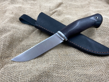 Нож "Гриф" сталь х12мф , рукоять черный граб (распродажа) 