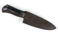 Нож Шеф №5 сталь дамаск, рукоять черный граб дюраль - _MG_7482yz.jpg