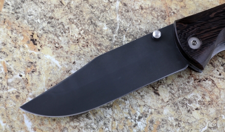 Складной нож Дельфин, сталь Х12МФ, рукоять накладки венге Складной нож Дельфин, сталь Х12МФ, рукоять накладки венге