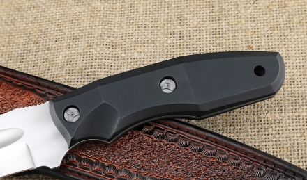 Нож Финт-5 Х12МФ акрил черный Нож Финт-5 Х12МФ акрил черный