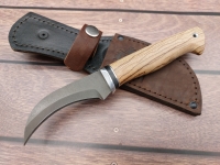 Нож Грибной сталь Х12МФ рукоять зебрано (распродажа)