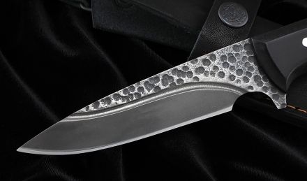 Нож №39 Х12МФ цельнометаллический рукоять черный граб