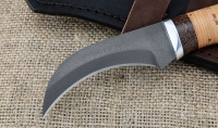 Нож Грибной сталь Х12МФ рукоять береста - Нож Грибной сталь Х12МФ рукоять береста