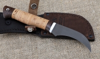 Нож Грибной сталь Х12МФ рукоять береста - Нож Грибной сталь Х12МФ рукоять береста