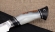Нож Енисей сталь 95Х18 рукоять карельская береза акрил белый черный граб
