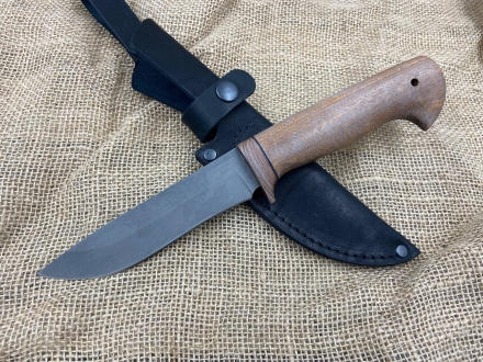 Нож "Амур" сталь х12мф, рукоять кавказский орех (распродажа) 