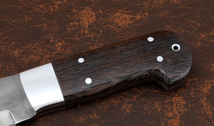 Нож мачете №5 с пилой сталь У8А рукоять венге