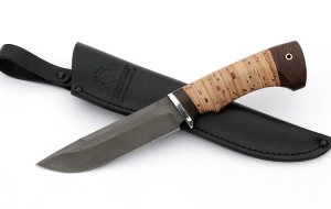 Нож Барракуда сталь Х12МФ, рукоять береста Нож Барракуда сталь Х12МФ, рукоять береста