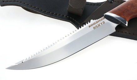 Нож Рыболов-6 сталь 95х18, рукоять бубинга Нож Рыболов-6 сталь 95х18, рукоять бубинга