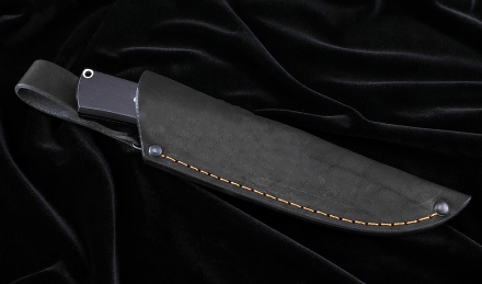 Нож №40 Х12МФ цельнометаллический рукоять черный граб Нож №40 Х12МФ цельнометаллический рукоять черный граб