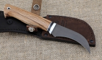 Нож Грибной сталь Х12МФ рукоять зебрано - Нож Грибной сталь Х12МФ рукоять зебрано