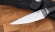 Нож Лиса сталь 95х18, рукоять черный граб