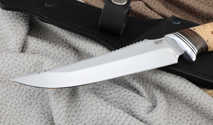 Нож Рыболов-6 сталь 95х18, рукоять береста