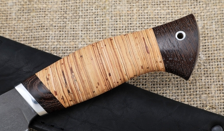 Нож Енисей сталь Х12МФ рукоять береста