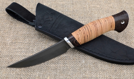 Нож Енисей сталь Х12МФ рукоять береста