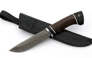 Нож Барракуда сталь Х12МФ, рукоять венге-черный граб