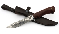 Нож Рыболов-4 сталь D2, рукоять коричневый граб