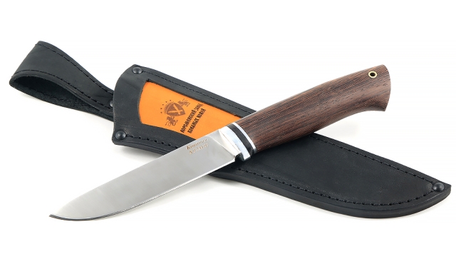 Нож Пантера сталь Х12МФ(сатин), рукоять венге 
