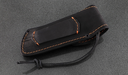 Складной нож Беркут, сталь Х12МФ, рукоять накладки микарта зеленая с дюралью