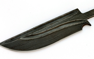 Клинок Универсал, сталь дамаск-долы