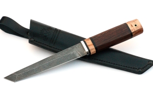 Нож Тантуха-2 сталь ХВ5, рукоять венге-карельская береза Нож Тантуха-2 сталь ХВ5, рукоять венге-карельская береза