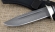 Нож Лидер сталь Х12МФ с долом рукоять палисандр (NEW)