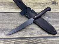 Кухонный нож №7 сталь х12мф , накладки венге (распродажа) 