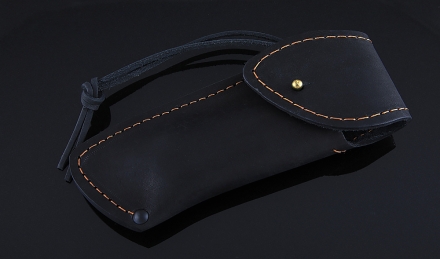 Складной нож Като, сталь Elmax, рукоять накладки акрил коричневый Складной нож Като, сталь Elmax, рукоять накладки акрил коричневый