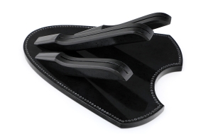 Подставка под 3 ножа акрил черный Подставка под 3 ножа акрил черный