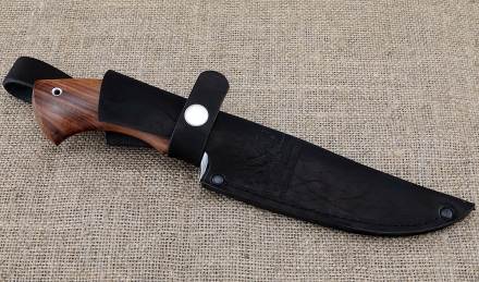 Нож Нептун сталь Х12МФ рукоять палисандр