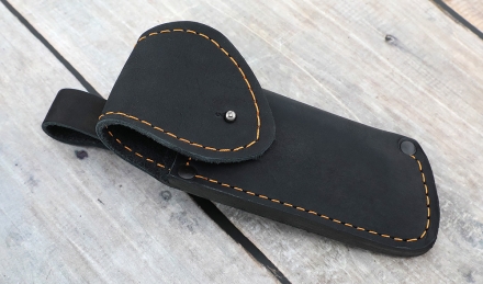 Складной нож "Ястреб" сталь х12мф, накладки акрил черный Складной нож "Ястреб" сталь х12мф, накладки акрил черный