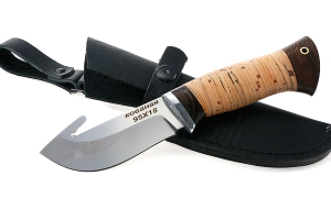 Нож Еж сталь 95х18, рукоять береста Нож Еж сталь 95х18, рукоять береста