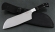 Нож Шеф №2 сталь 95Х18, рукоять черный граб с дюралью