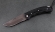 Складной нож Таежник, сталь Х12МФ, рукоять накладки акрил черный
