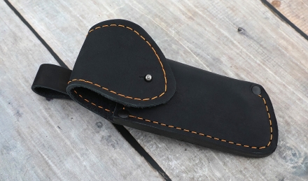 Складной нож "Ястреб" сталь х12мф, накладки G10 черный Складной нож "Ястреб" сталь х12мф, накладки G10 черный