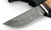 Нож Койот сталь дамаск, рукоять береста - _MG_2970.jpg